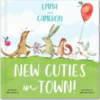 New Cuties In Town (Baby book for Twins)