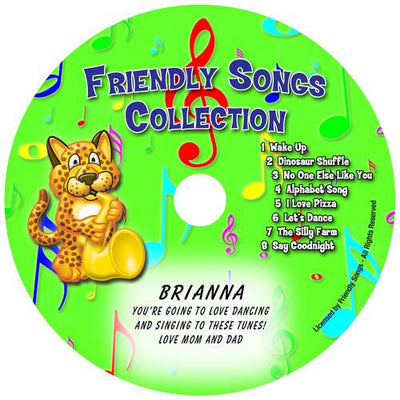 Album - DOWNLOADABLE FORMAT ONLY - Friendly Songs Collection