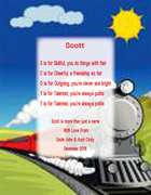 Train Name Poem Background